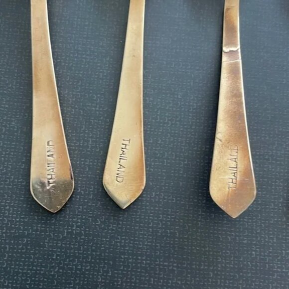 Brass Dessert Spoon (7) - Picture 6 of 9